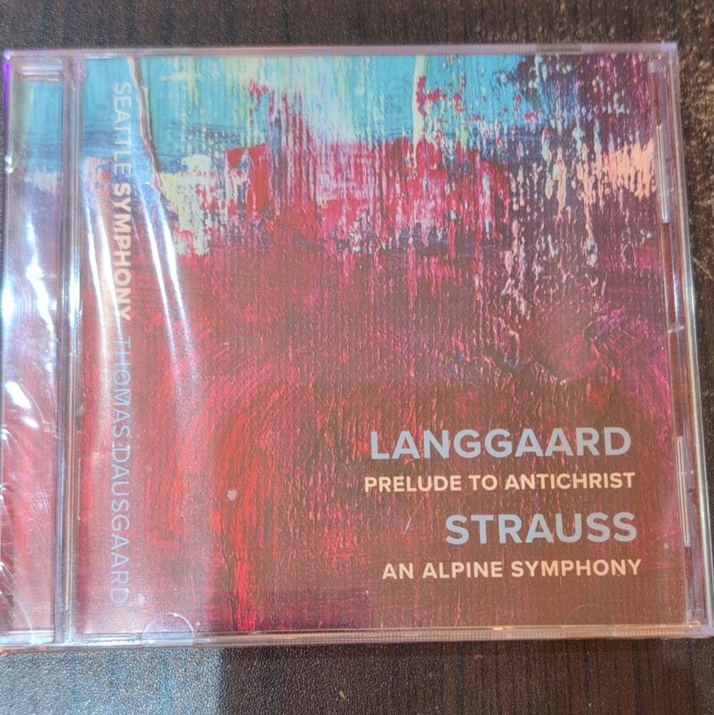 Seattle Symphony Media CD Langgaard/Strauss Alpine Symphony Dausgaard 2019